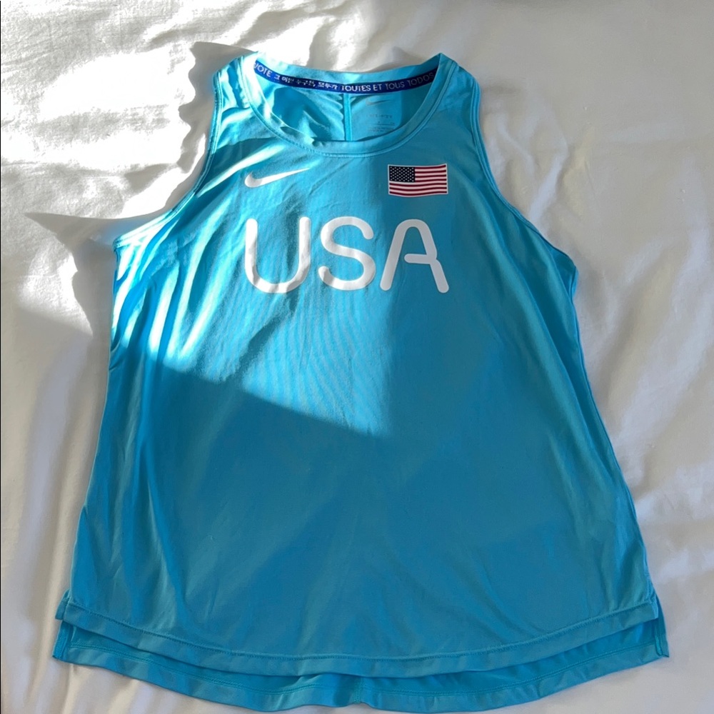 Nike Blue USA Tank